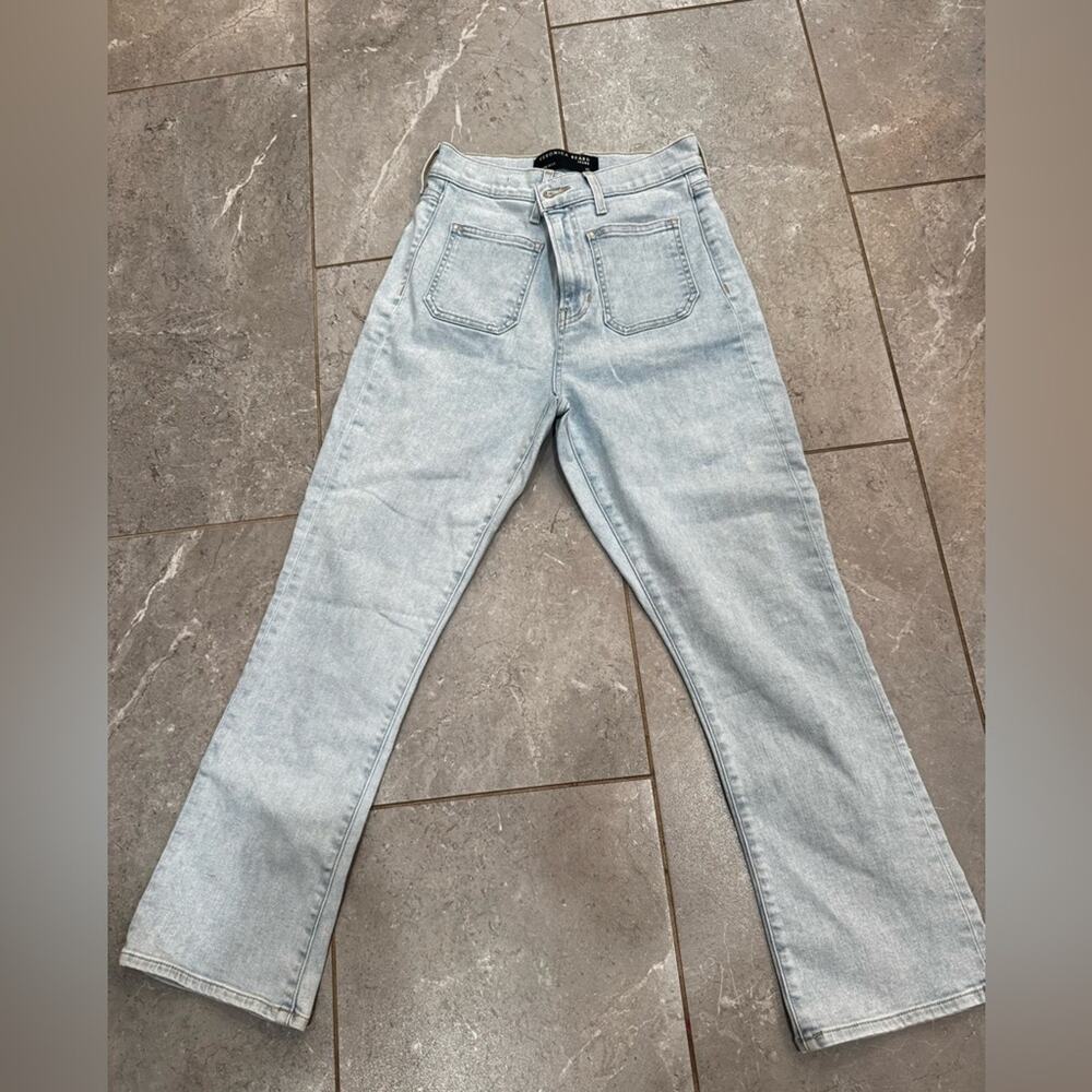 Veronica Beard  High Rise Carly Kick Flare Jeans, size 27 - Picture 4 of 9